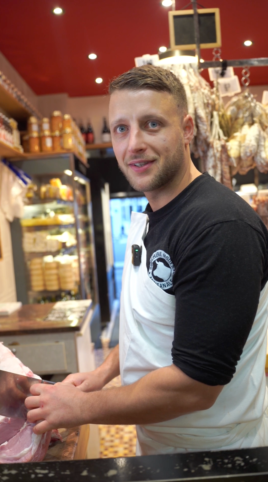 Portrait Vidéo du boucher Max Maurizot