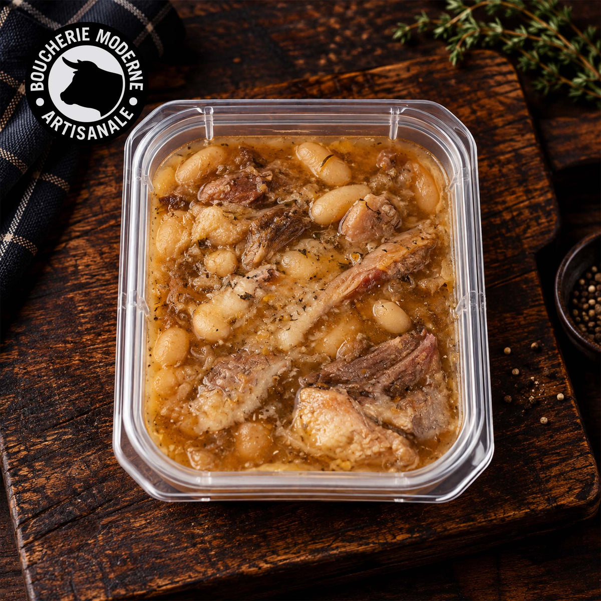 Cassoulet Landais au confit de canard