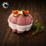 Paupiette de veau maison, moelleuse et généreuse, prête à mijoter.