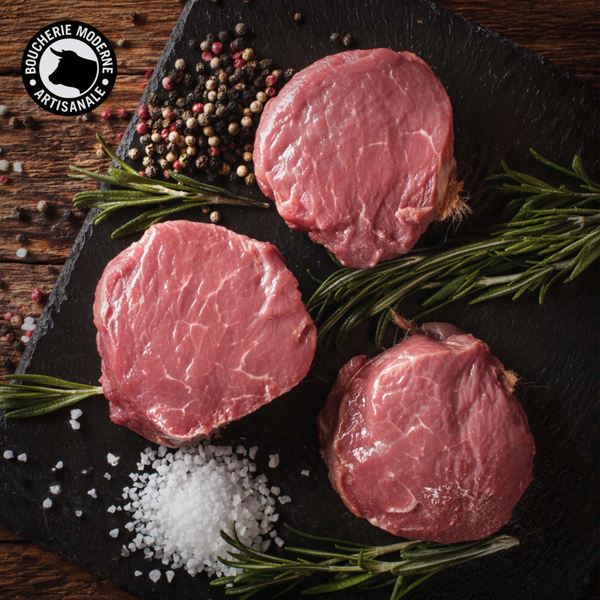 Grenadin de veau tendre et raffiné, pour une cuisson rosée et fondante.