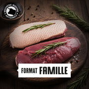 Magrets de canard français, tendres et savoureux, parfaits pour vos repas gourmets.