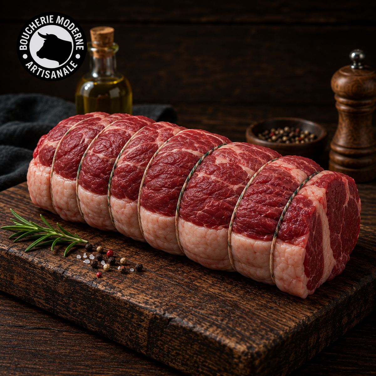 Rôti faux filet normand maturé