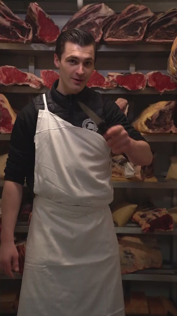 Portrait Vidéo du boucher Nicolas Ramousse